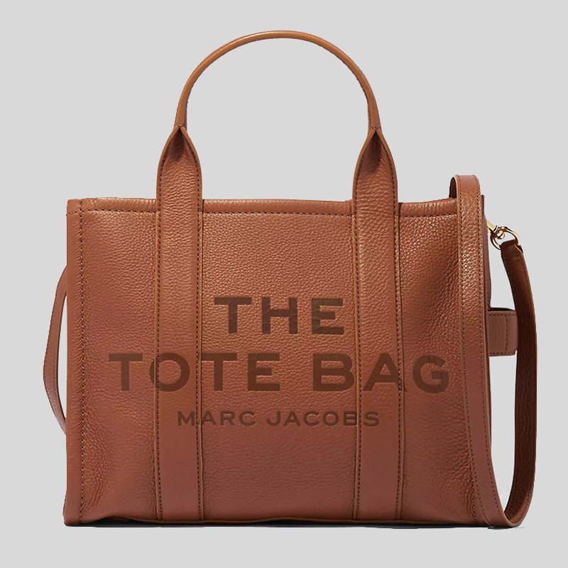 marc jacobs medium tote bag leather