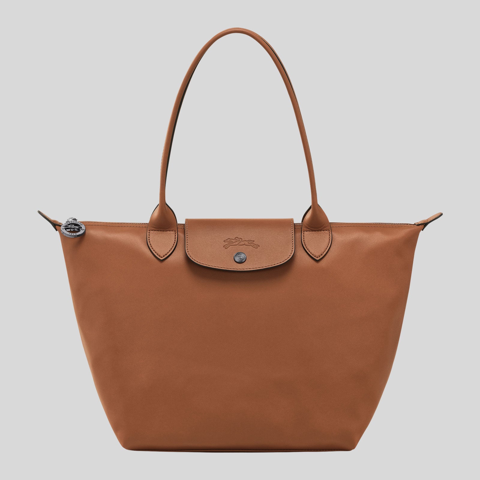 Longchamp orange tote hotsell