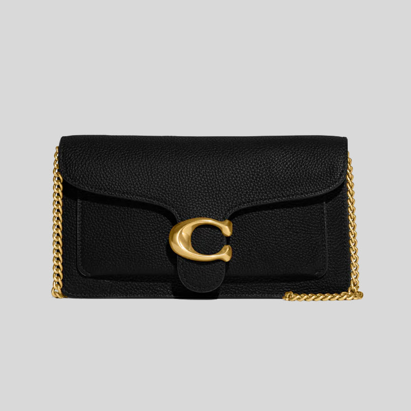 Coach Black store Tabby Chain Clutch Crossbody