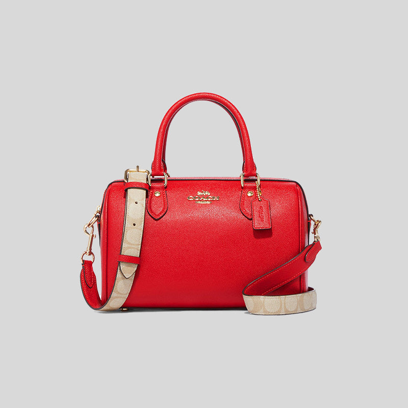 Red on sale bag coach