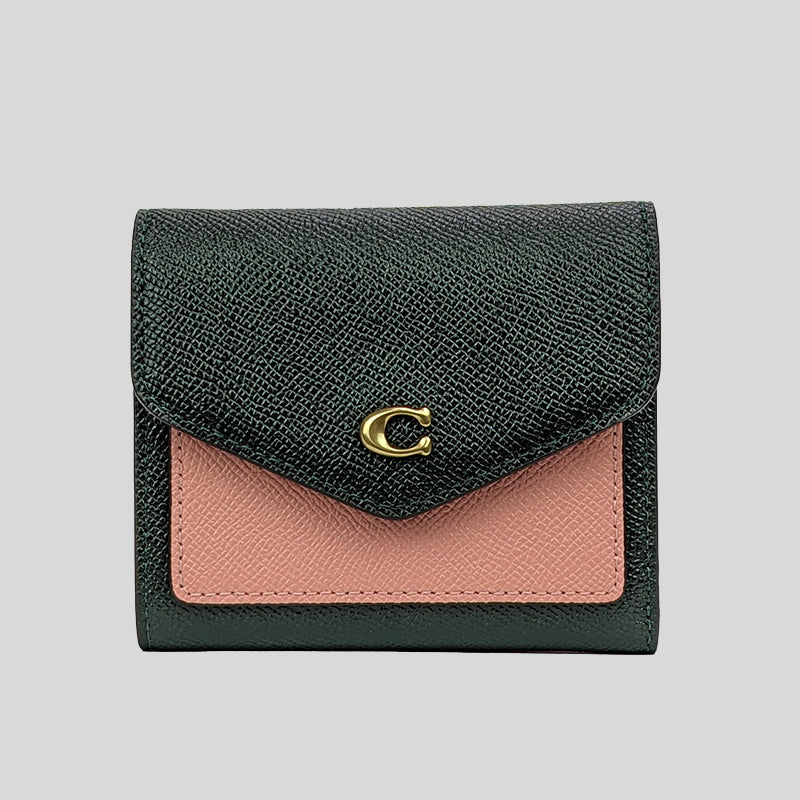 Coach Multifunction Card Case In Colorblock