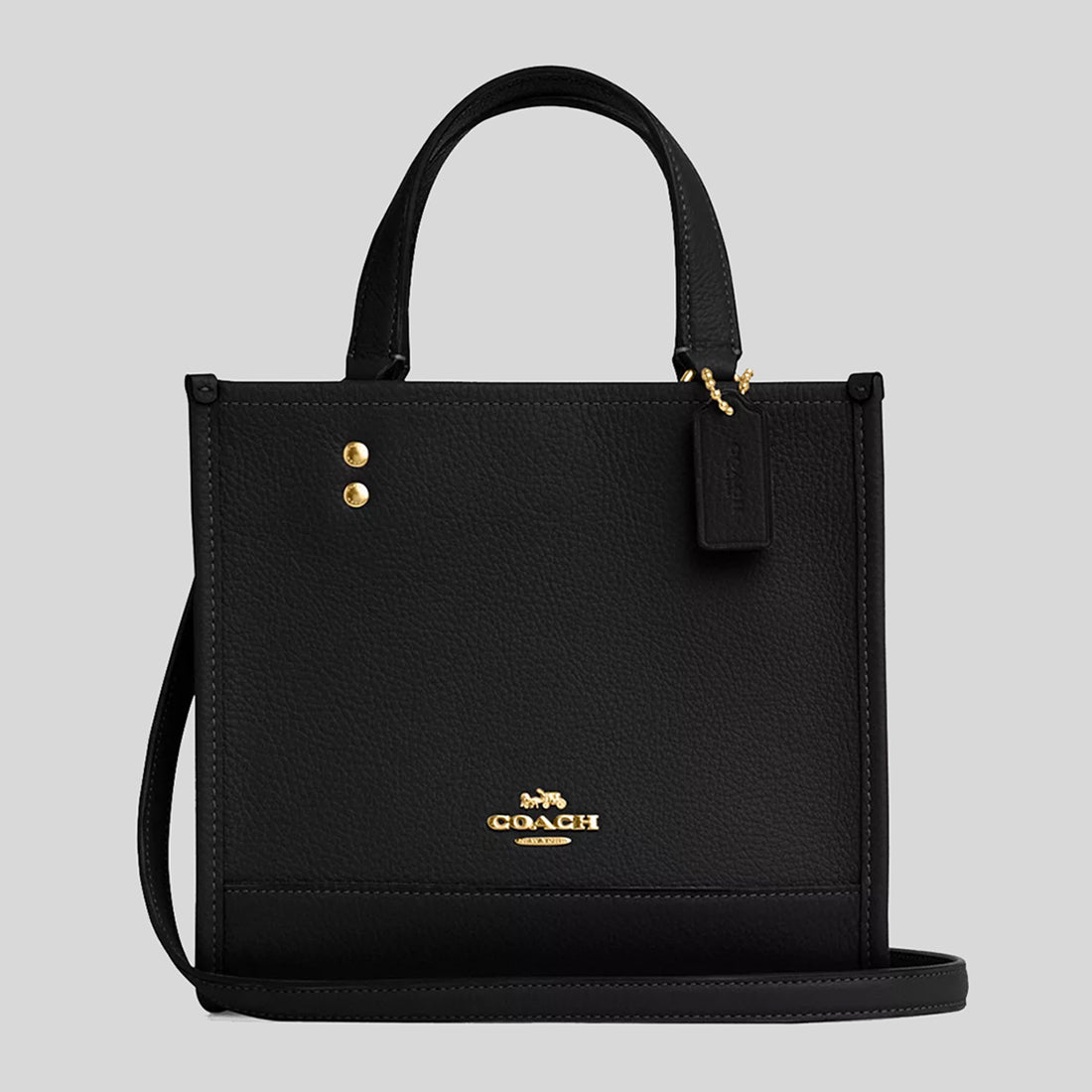 COACH Dempsey Tote 22 Black CO971 – LussoCitta