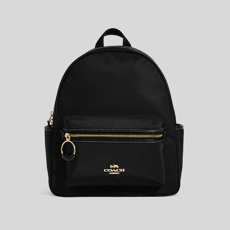 Coach nylon backpack black new arrivals