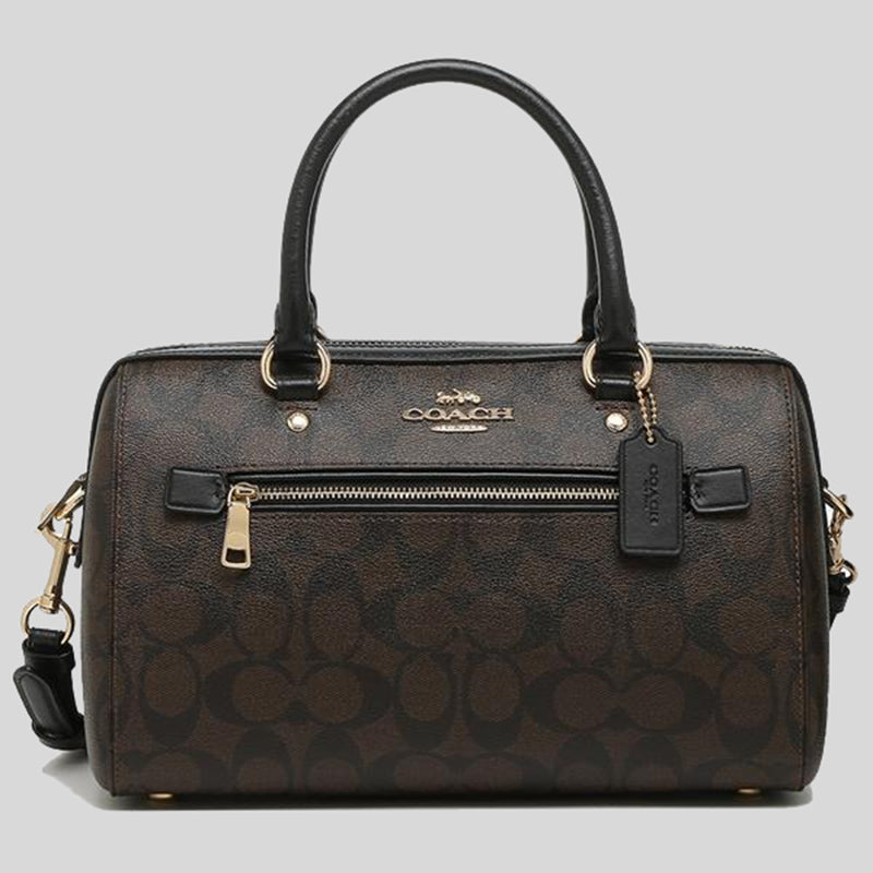 Coach Rowan Satchel online In Signature Canvas