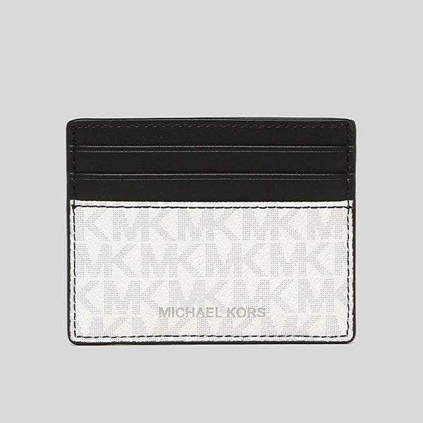 Michael Kors Cooper Tall Card Case In Signature Canvas Bright