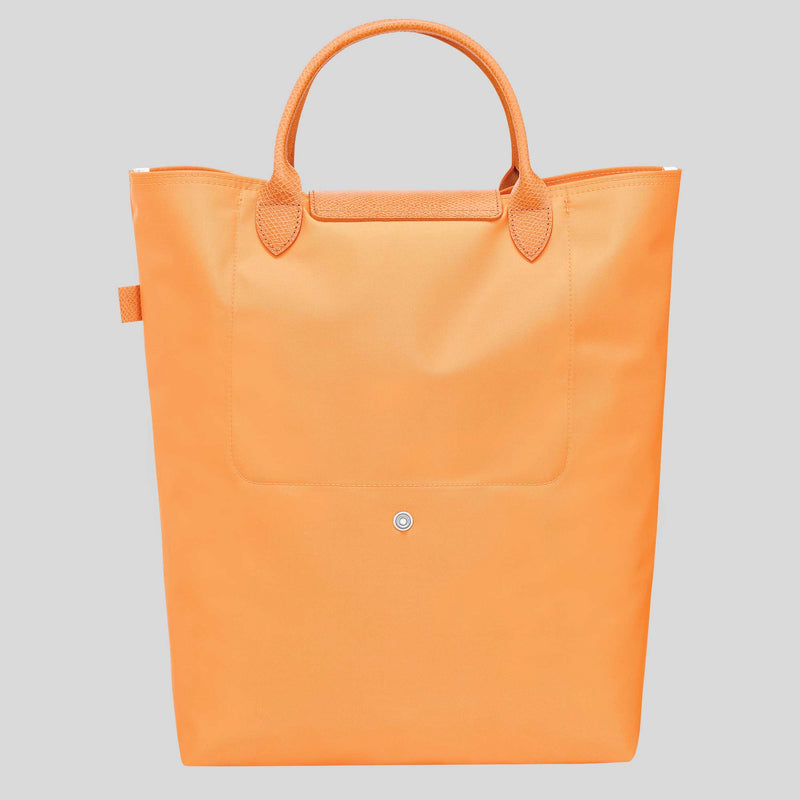 LONGCHAMP Le Pliage Green M Tote Bag Tangerine Orange 10168919