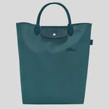 LONGCHAMP Le Pliage Green M Tote Bag Paon 10168919 lussocitta lusso citta