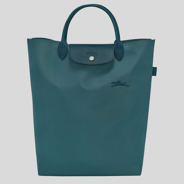 LONGCHAMP Le Pliage Green M Tote Bag Paon 10168919 lussocitta lusso citta