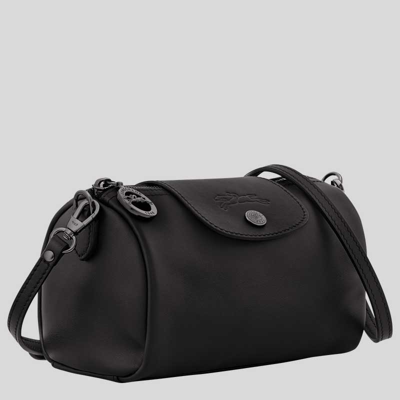 Longchamp black crossbody bag online