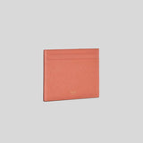 CELINE Multifunction Card Holder In Grained Leather Coral 10B763