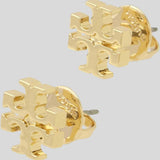 TORY BURCH T Logo Stud Earring Gold 11165504