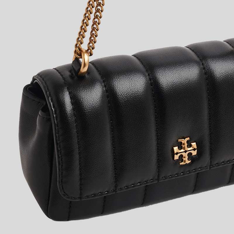 TORY BURCH Mini Kira Flap Shoulder Bag Black 142567