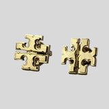 TORY BURCH Small Logo Stud Earring Tory Gold 143361