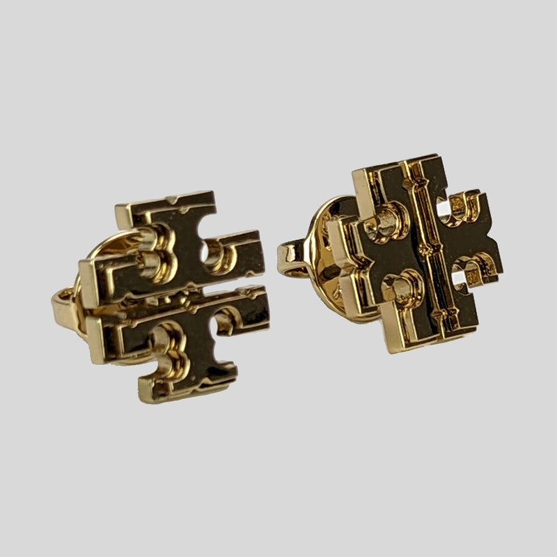 TORY BURCH Small Logo Stud Earring Tory Gold 143361