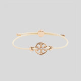 TORY BURCH Miller Slider Bracelet Gold Ivory 144706 lussocitta lusso citta