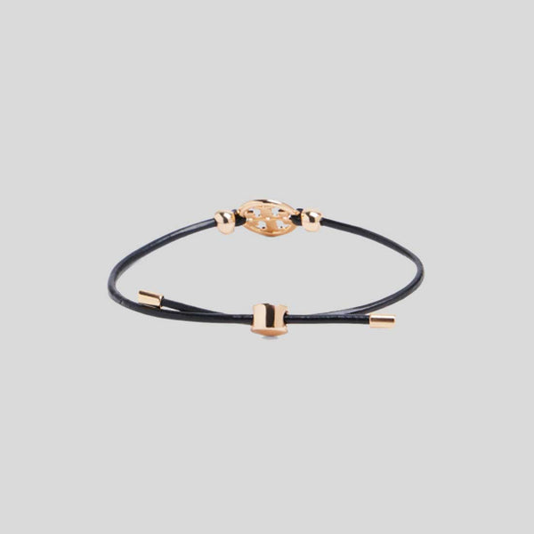 TORY BURCH Miller Slider Bracelet Gold Black 144706