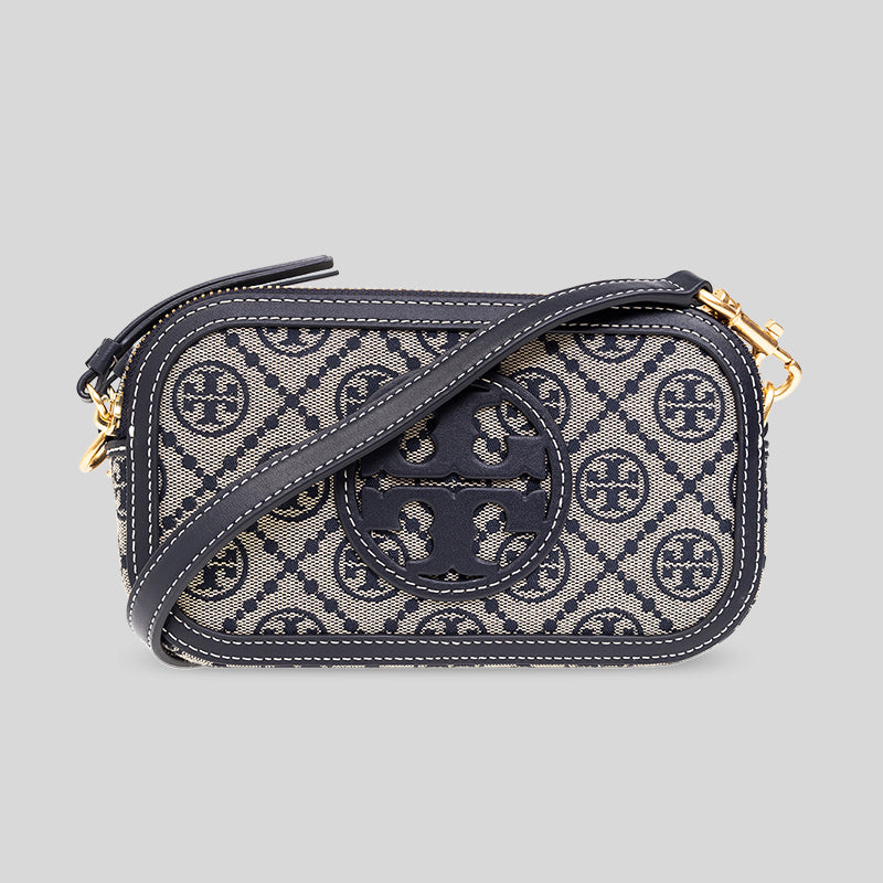 Tory Burch Mini T Monogram Miller Crossbody Tory Navy 152304 lussocitta lusso citta