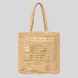 TORY BURCH Ella Hand-Crocheted Tote Natural 153041