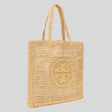 TORY BURCH Ella Hand-Crocheted Tote Natural 153041