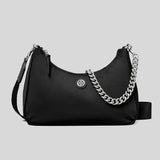 Tory Burch Virginia Small Convertible Shoulder Bag Black 153243