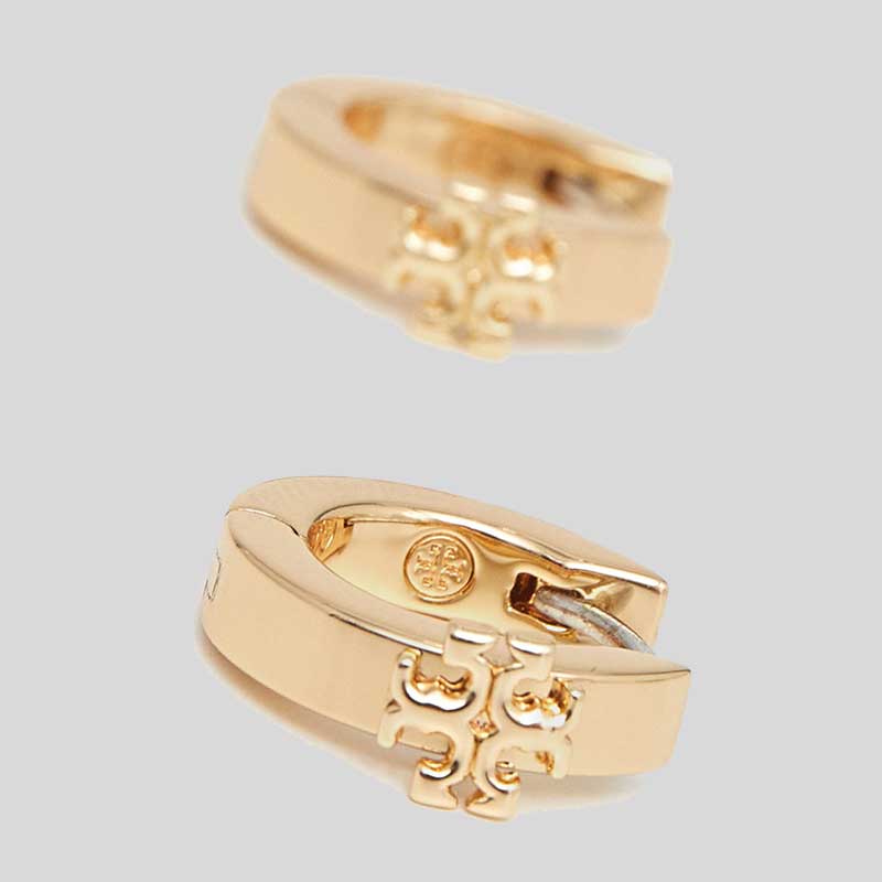 TORY BURCH Kira Huggie Earring Tory Gold 155514