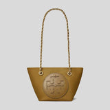 TORY BURCH Small Ella Chain Crossbody Camel 160183