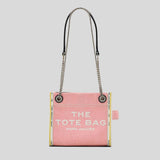 MARC JACOBS The Denim Chain Crossbody Tote Bag Ribbon Pink 2F4HCR016H05