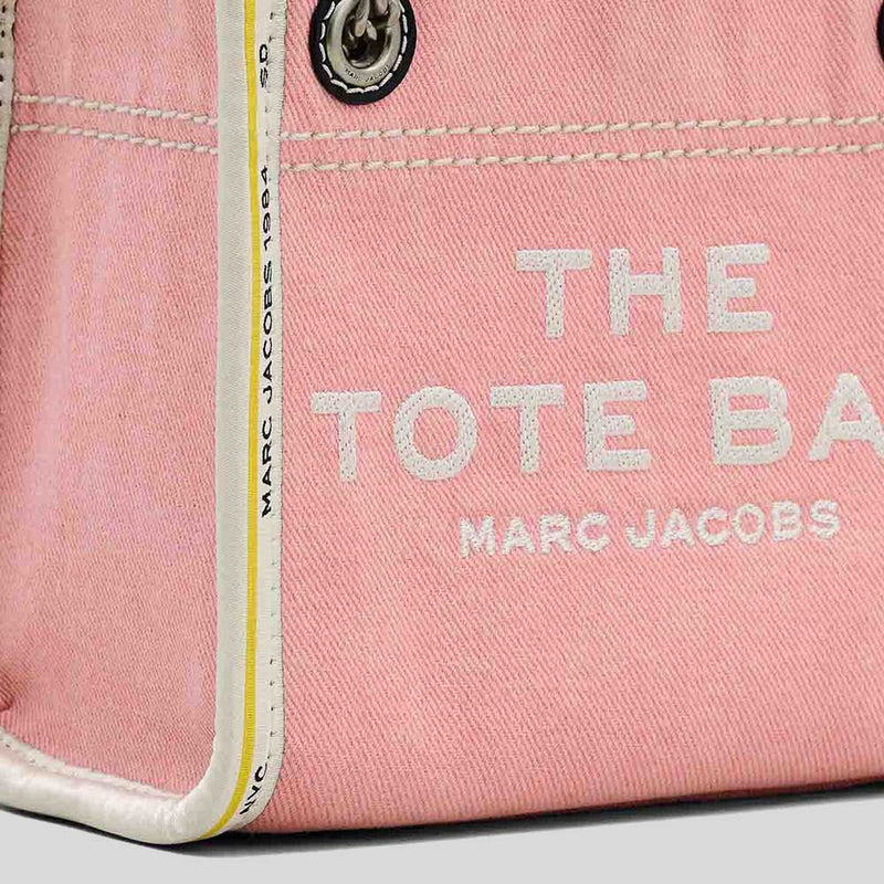 MARC JACOBS The Denim Chain Crossbody Tote Bag Ribbon Pink 2F4HCR016H05