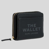 MARC JACOBS The Leather Mini Compact Wallet Black 2R3SMP044S10