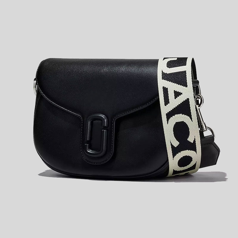 MARC JACOBS The J Marc Saddle Bag Black 2S3HMS002H03