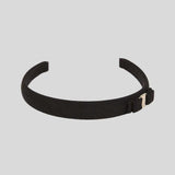 FERRAGAMO Vara Bow Headband Black/Gold 430314