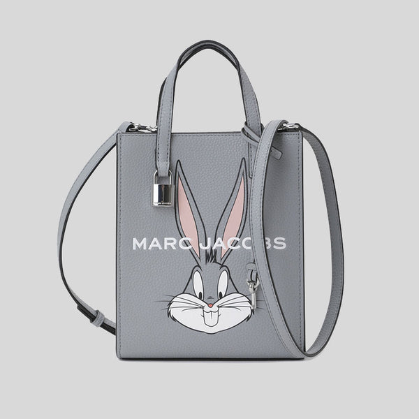 MARC JACOBS Lt Bugs Bunny Grind Micro Tote Rock Grey 4R3HCR015H02 lussocitta lusso citta