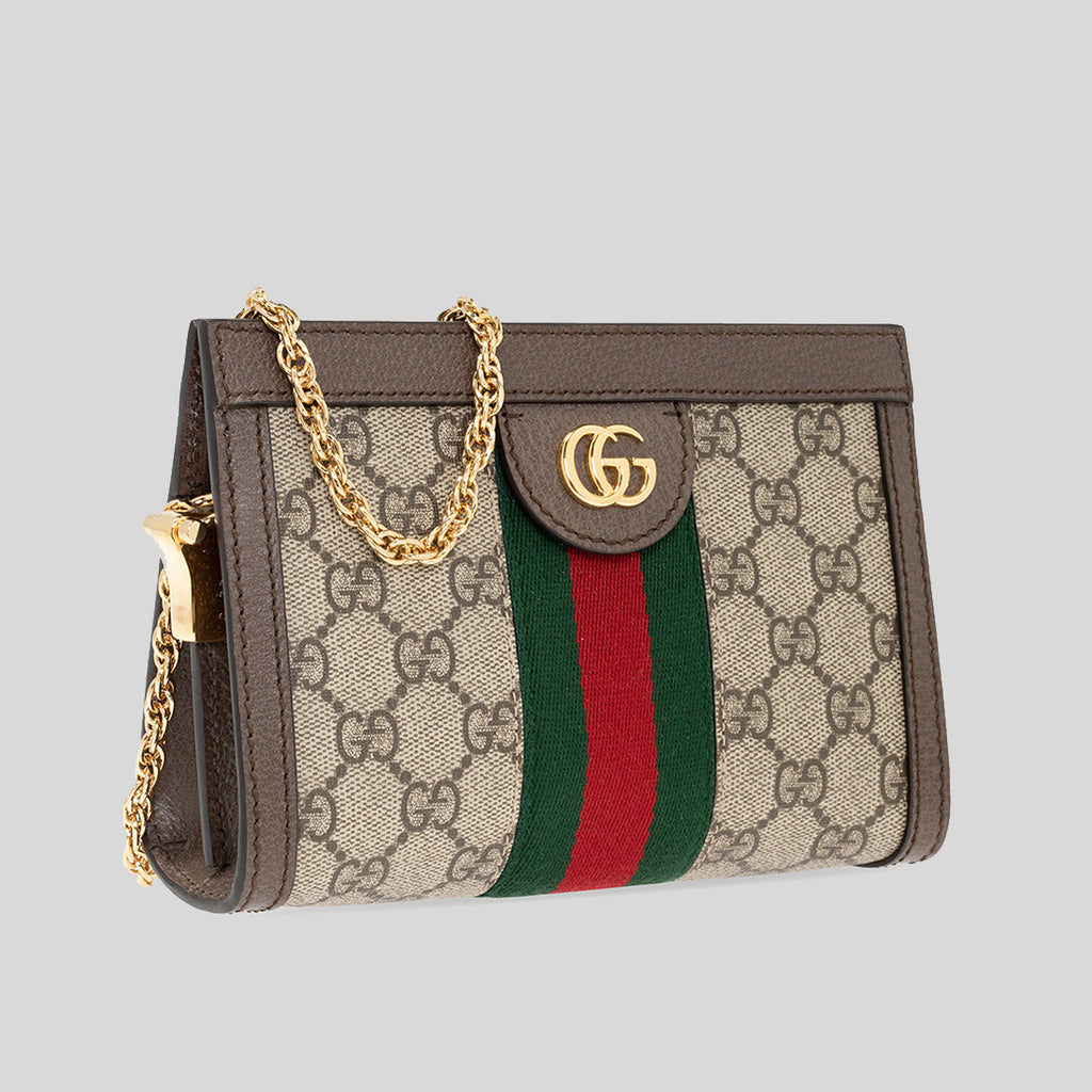 Ophidia GG Mini Crossbody Bag in Brown - Gucci