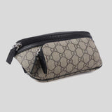 GUCCI GG Supreme Canvas Unisex Belt Bag Beige/Black 779877