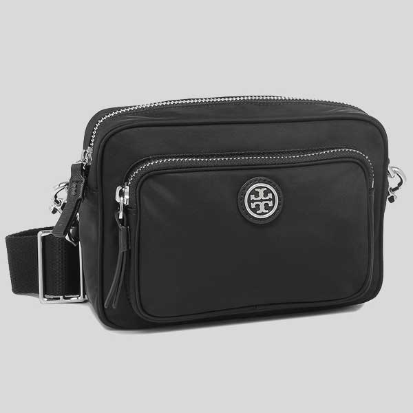 TORY BURCH Nylon Mini Crossbody/Sling Bag Black 84996