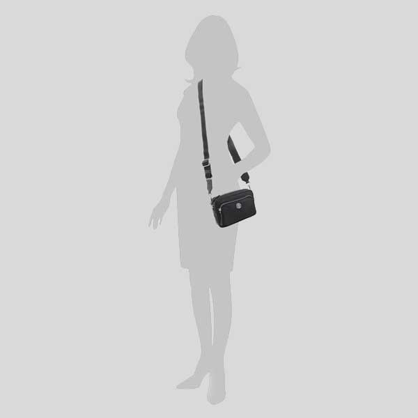 TORY BURCH Nylon Mini Crossbody/Sling Bag Black 84996