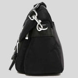 TORY BURCH Nylon Small Messenger Crossbody/Sling Bag Black 85054