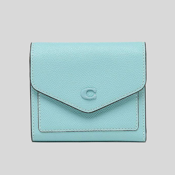 Turquoise coach wallet sale