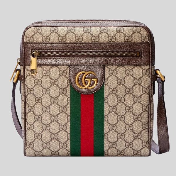 GUCCI GG Supreme Canvas Ophidia Messenger Bag 779889 lussocitta lusso citta