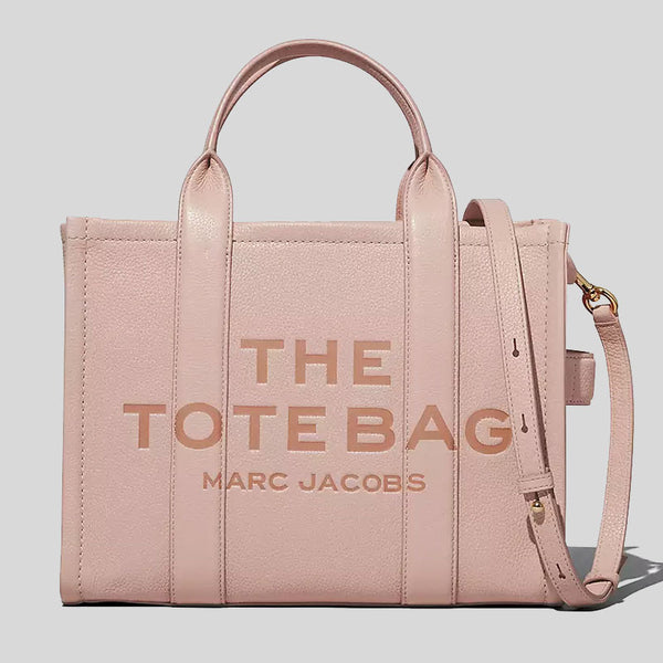 MARC JACOBS The Leather Medium Tote Bag Rose H004L01PF21 lussocitta lusso citta