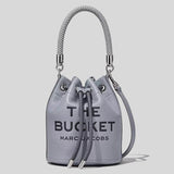 Marc Jacobs The Leather Bucket Bag Wolf Grey H652L01PF22