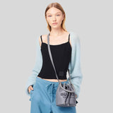 Marc Jacobs The Leather Bucket Bag Wolf Grey H652L01PF22