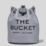 Marc Jacobs The Leather Bucket Bag Wolf Grey H652L01PF22