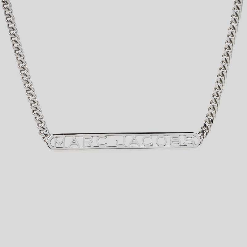 MARC JACOBS The Monogram Chain Necklace Silver J305M03FA22