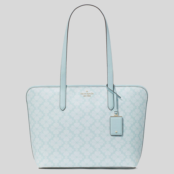 KATE SPADE Spade Flower PVC Tote Blue Glow KG086