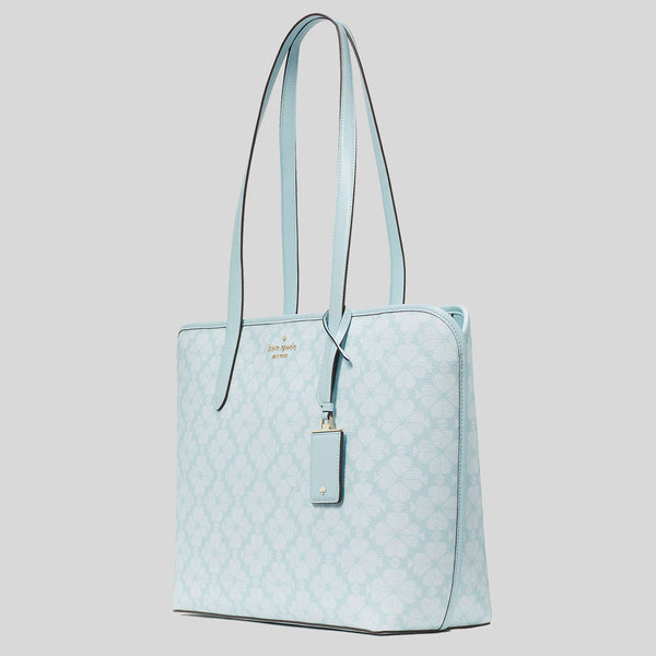 KATE SPADE Spade Flower PVC Tote Blue Glow KG086