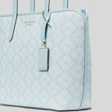 KATE SPADE Spade Flower PVC Tote Blue Glow KG086