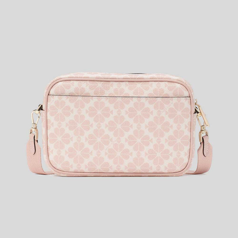 KATE SPADE Signature Spade Flower Mini Camera Bag Rose Smoke KK063