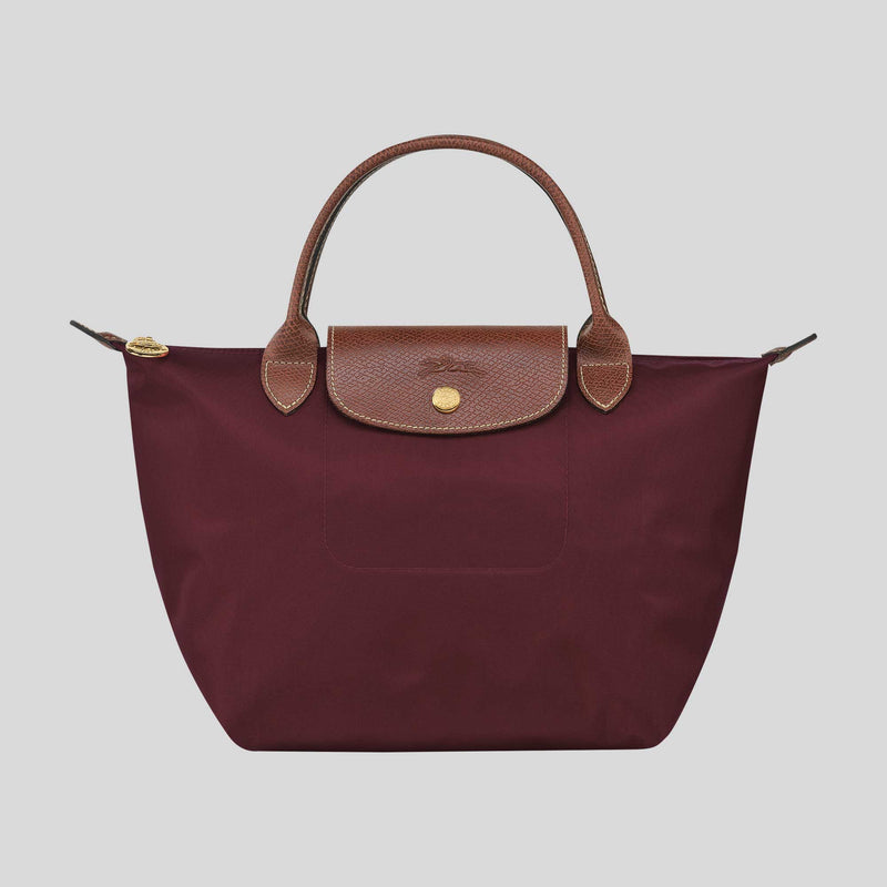 LONGCHAMP Le Pliage Original S Tote Bag Burgundy L1621089 lussocitta