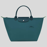 LONGCHAMP Le Pliage Green M Handbag Paon L1623919 lussocitta lusso citta